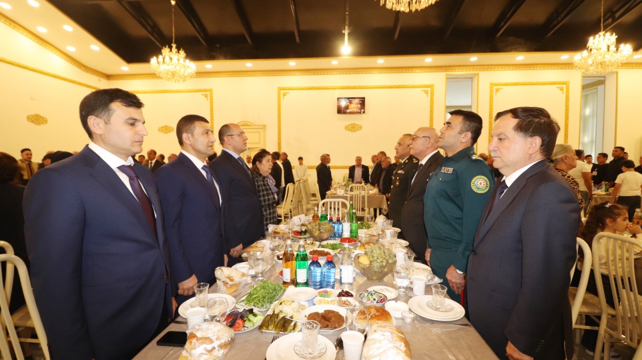 Qazaxda Anım Günü qeyd olundu, şəhid ailələri ilə görüş keçirildi - FOTOLAR
